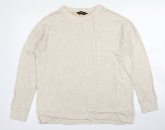 F&F Womens Beige   Pullover Jumper Size 14