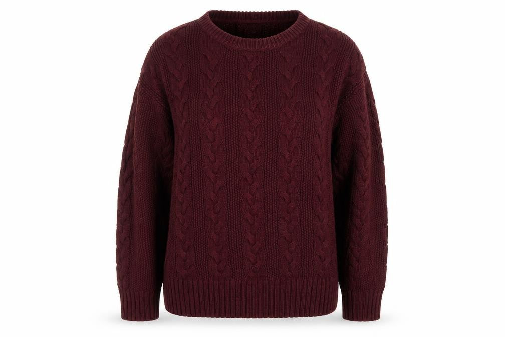 Womens UK Size 8 M&S Purple Pullover Jumper