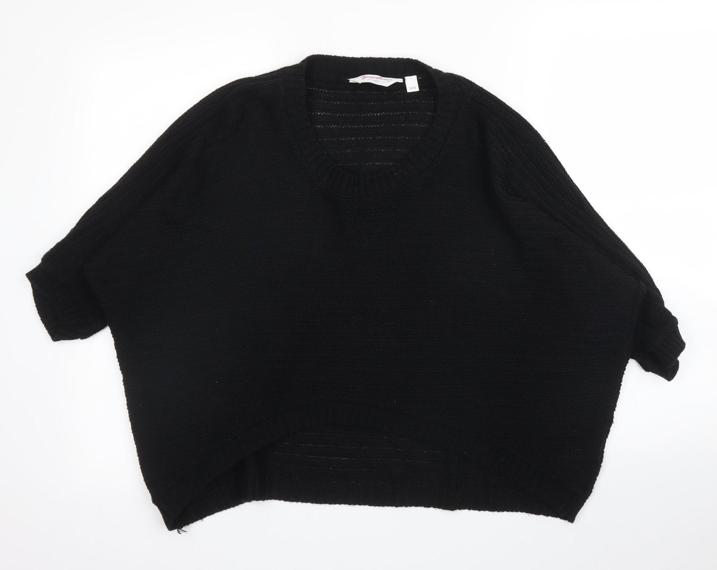 New Look Girls Black   Pullover Jumper Size 14 Years