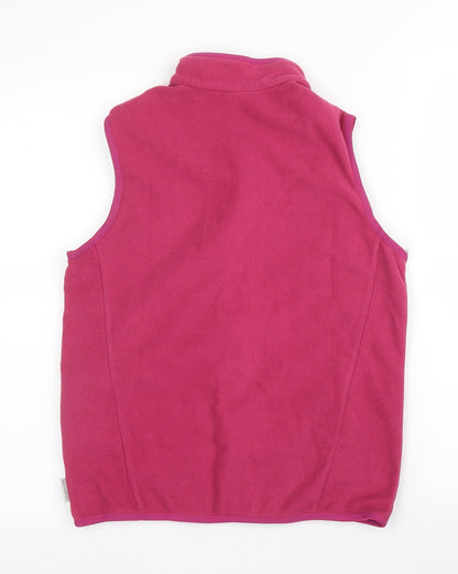 Quecha Girls Pink   Full Zip Jumper Size 14 Years