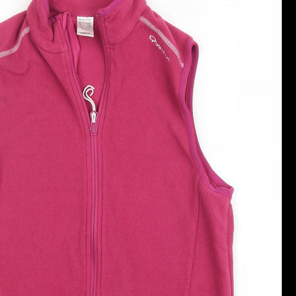Quecha Girls Pink   Full Zip Jumper Size 14 Years