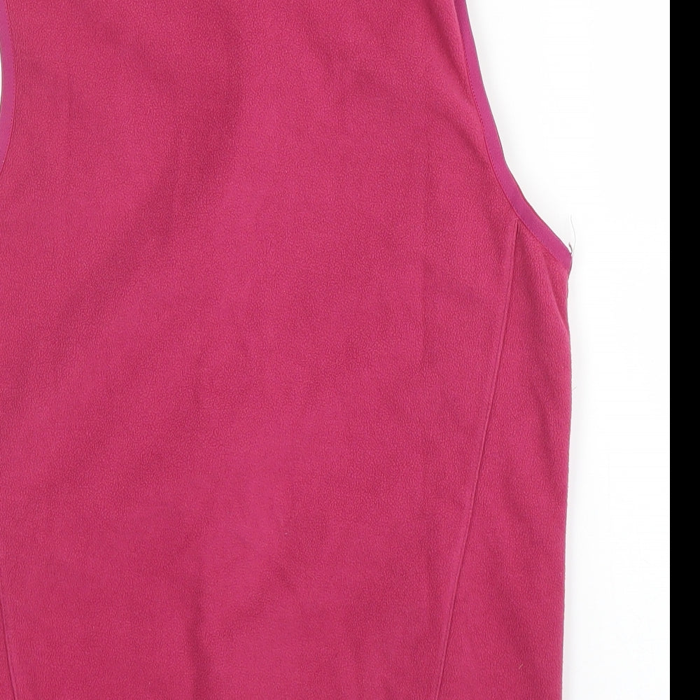 Quecha Girls Pink   Full Zip Jumper Size 14 Years