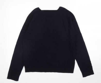 Womens UK Size M Preworn Blue Pullover Jumper