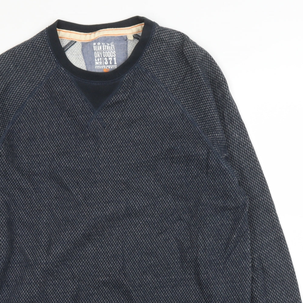 George Mens Blue   Pullover Jumper Size S