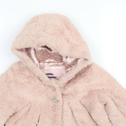 TU Girls Pink   Pea Coat Coat Size 2 Years