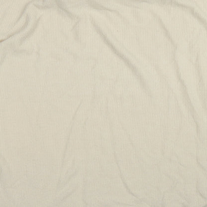 Womens UK Size 16 Topshop Beige Pullover Jumper