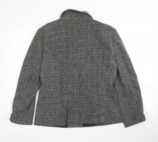 Womens UK Size 12 Evie Regular Grey Blazer