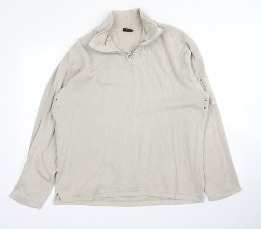 NEXT Mens Beige   Pullover Jumper Size L