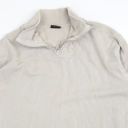 NEXT Mens Beige   Pullover Jumper Size L