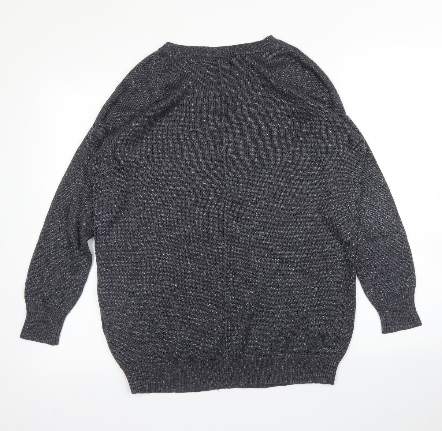 Womens UK Size M Wallis Grey Pullover Jumper