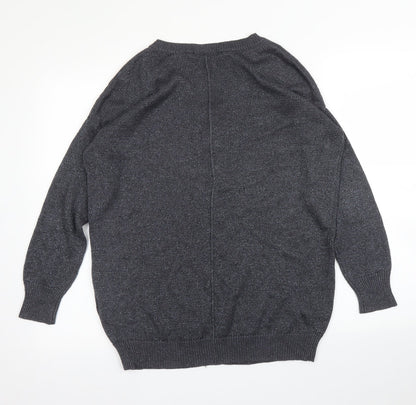 Womens UK Size M Wallis Grey Pullover Jumper