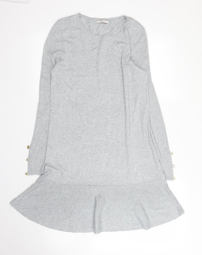TU Womens Grey   Tunic Jumper Size 12