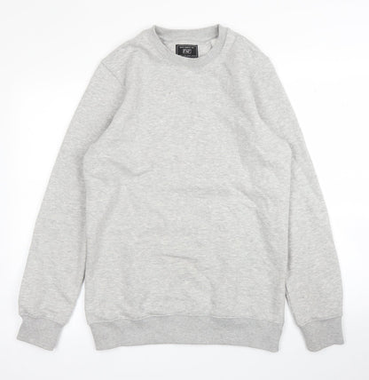 F&F Mens Grey   Pullover Jumper Size S