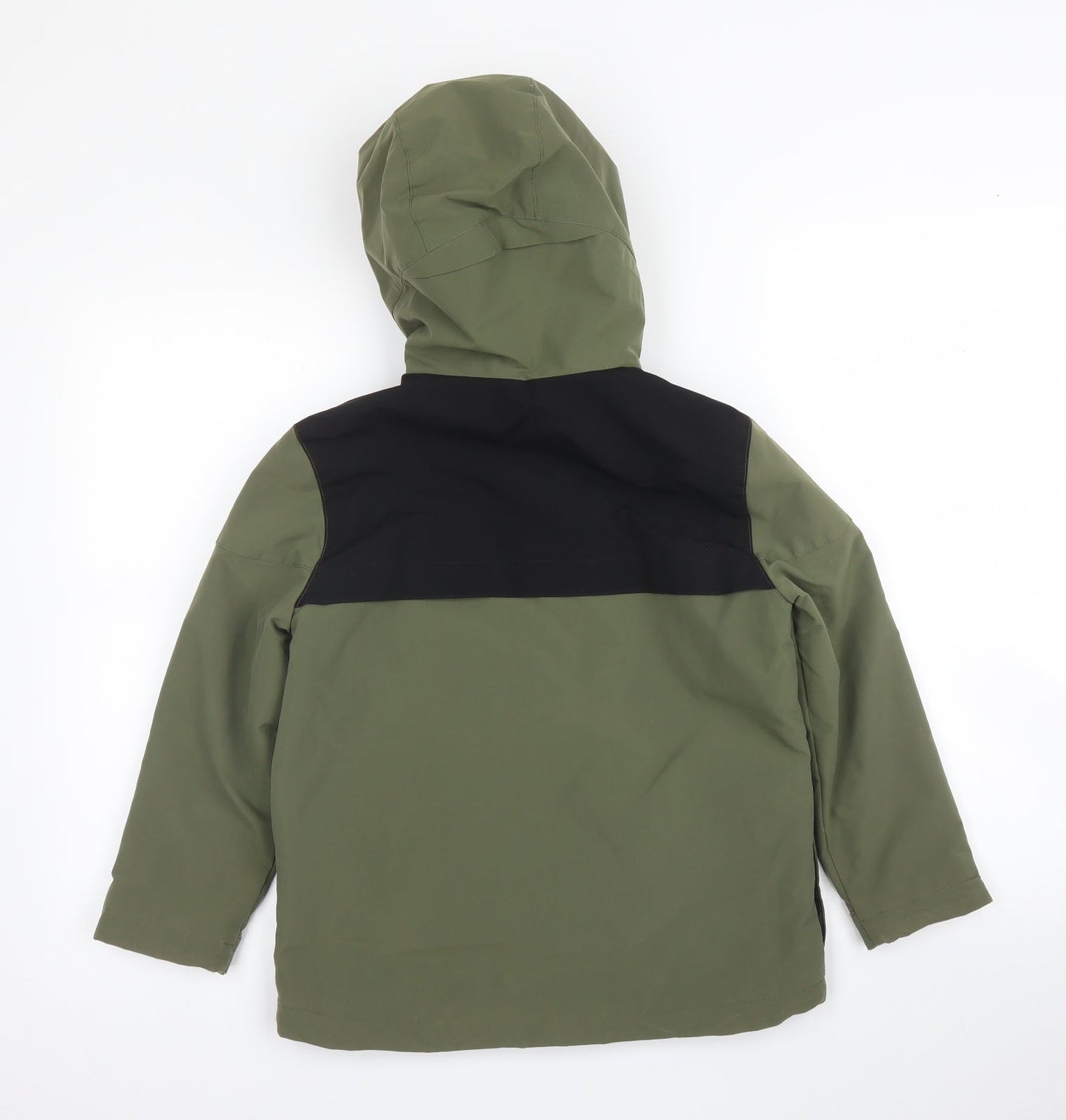 Womens UK Size 8 Zara Green Parka Coat