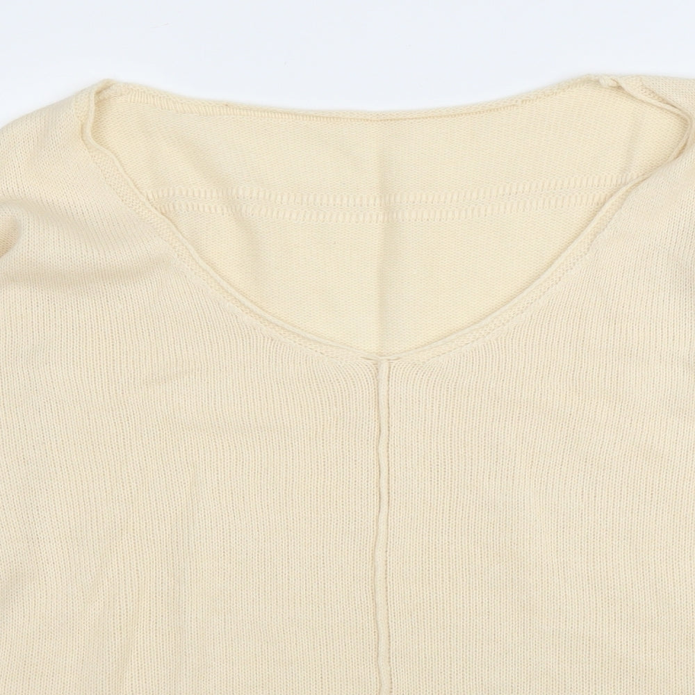 SheIn Womens Beige   Pullover Jumper Size S