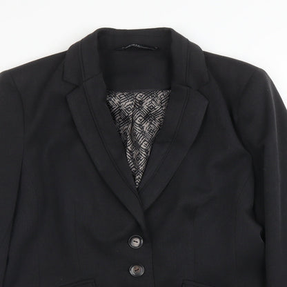 BM Collection Womens Grey   Jacket Blazer Size 12