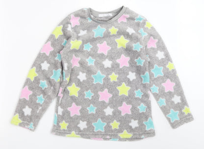 Sweet Dreams Girls Grey Solid  Top Pyjama Top Size 10-11 Years