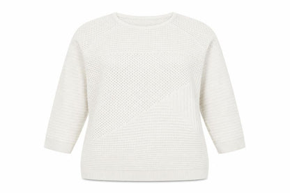 Womens UK Size 18 Select Ivory Pullover Jumper