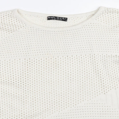 Womens UK Size 18 Select Ivory Pullover Jumper