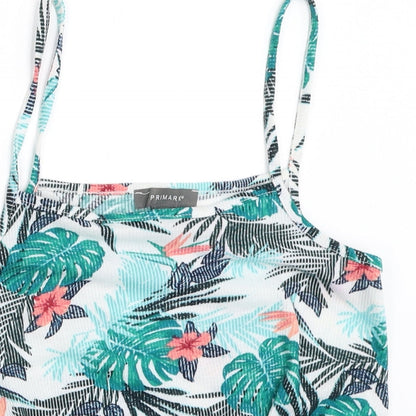 Primark Womens Green   Cropped Tank Size 10