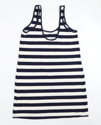 ASOS Womens Blue Striped  Mini  Size 10