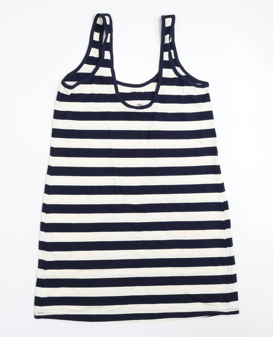 ASOS Womens Blue Striped  Mini  Size 10