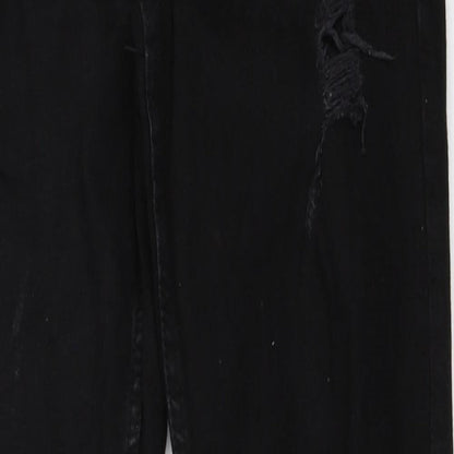 Pull&Bear Womens Black   Skinny Jeans Size 38 L29.5 in
