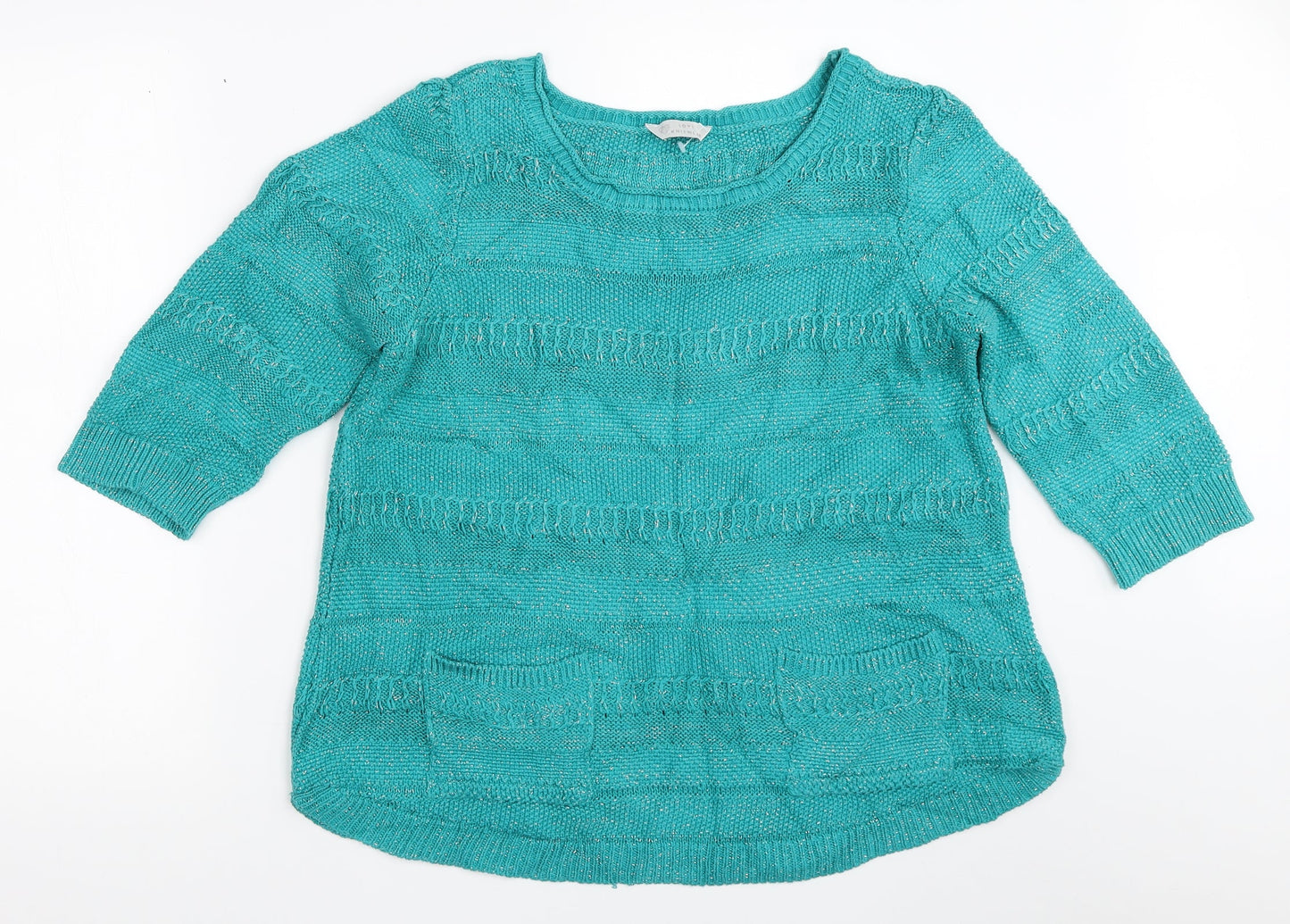 BHS Womens Blue   Pullover Jumper Size 16