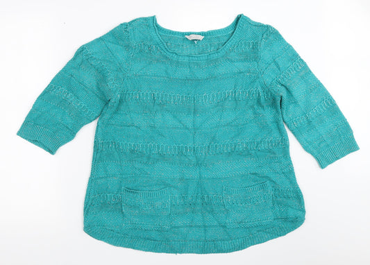 BHS Womens Blue   Pullover Jumper Size 16