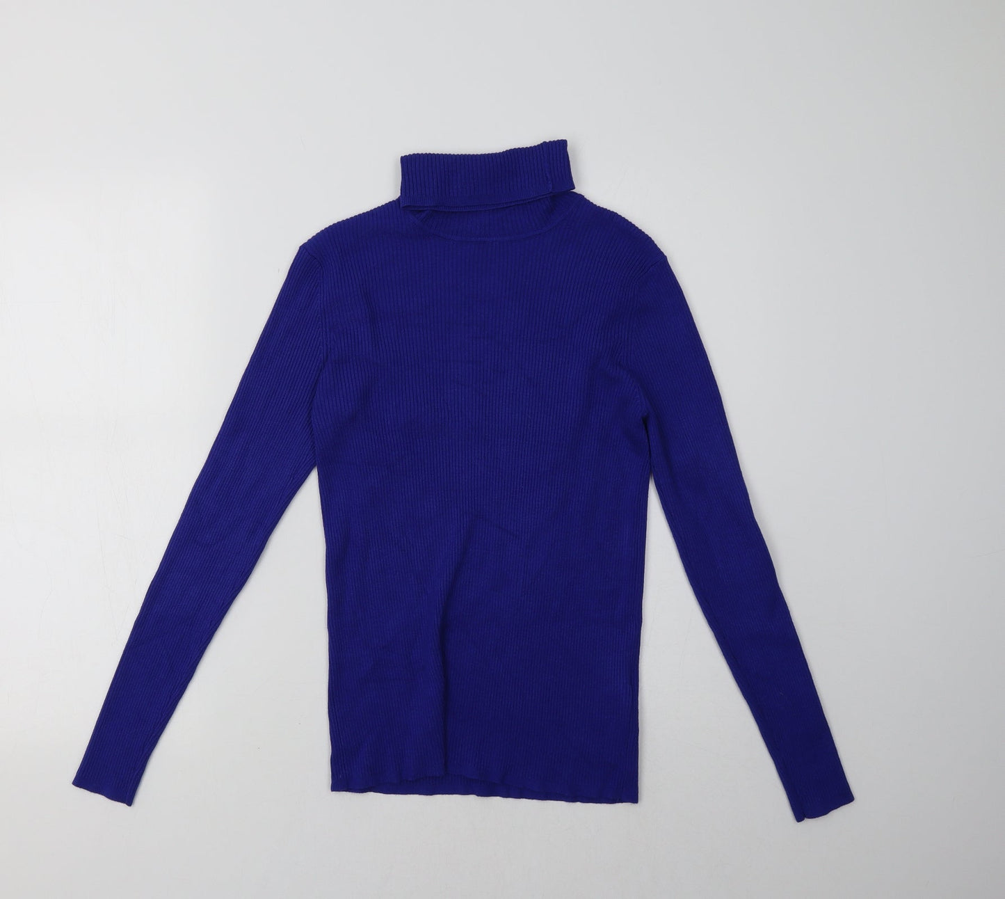 Womens UK Size 12 Marks and Spencer Blue Pullover Sweatshirt