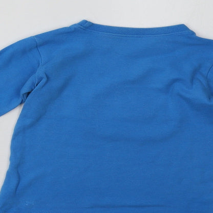 George Boys Blue   Pullover Sweatshirt Size 2-3 Years  - Mickey Mouse