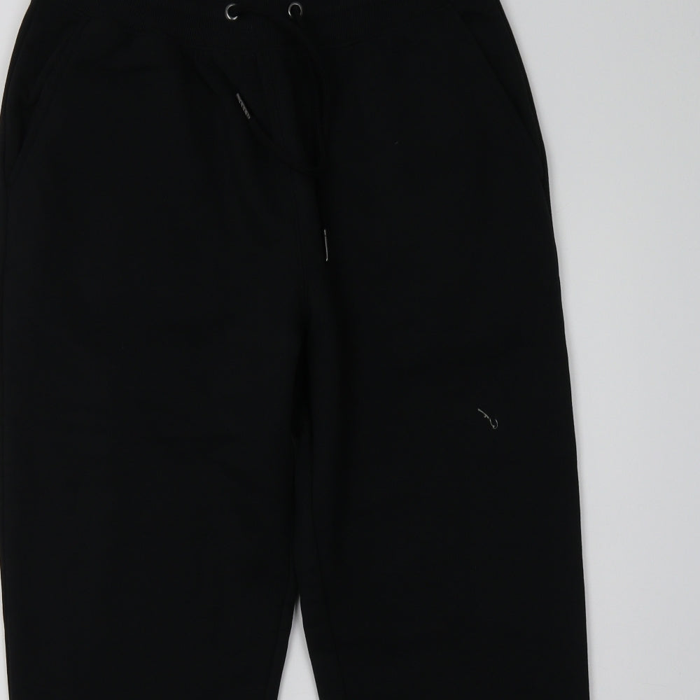 Jacamo Womens Black   Jogger Trousers Size S L28 in