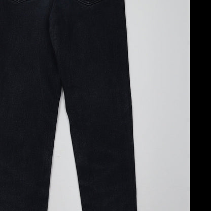 division Womens Blue   Straight Jeans Size 30 L28 in