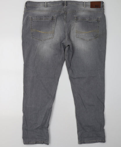 all jeans Womens Grey  Denim Straight Jeans Size 46 L32 in