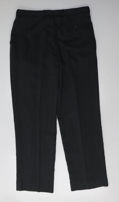 Armando Mens Grey   Trousers  Size 36 L31 in