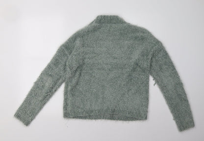 Primark Girls Green   Pullover Sweatshirt Size 14-15 Years