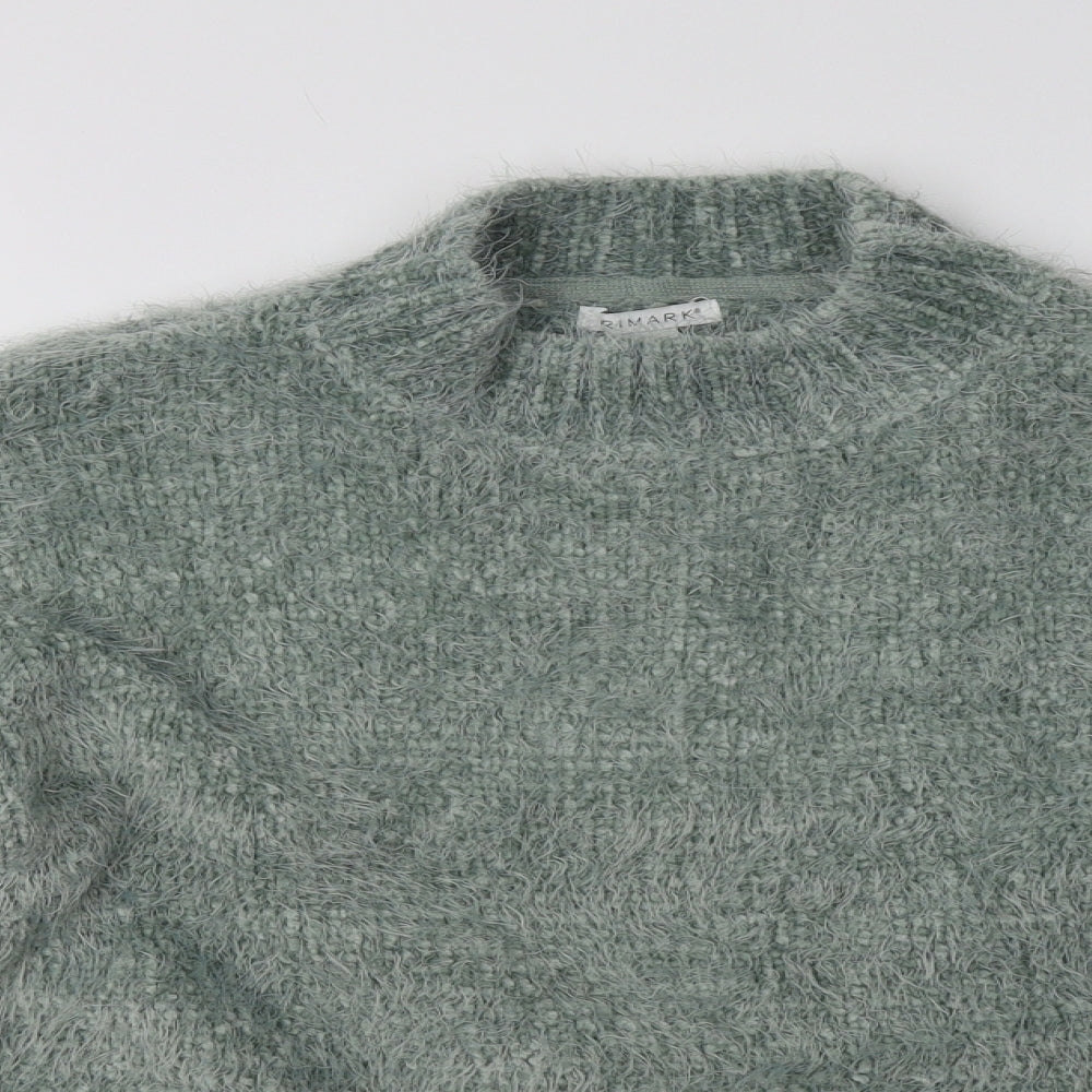 Primark Girls Green   Pullover Sweatshirt Size 14-15 Years
