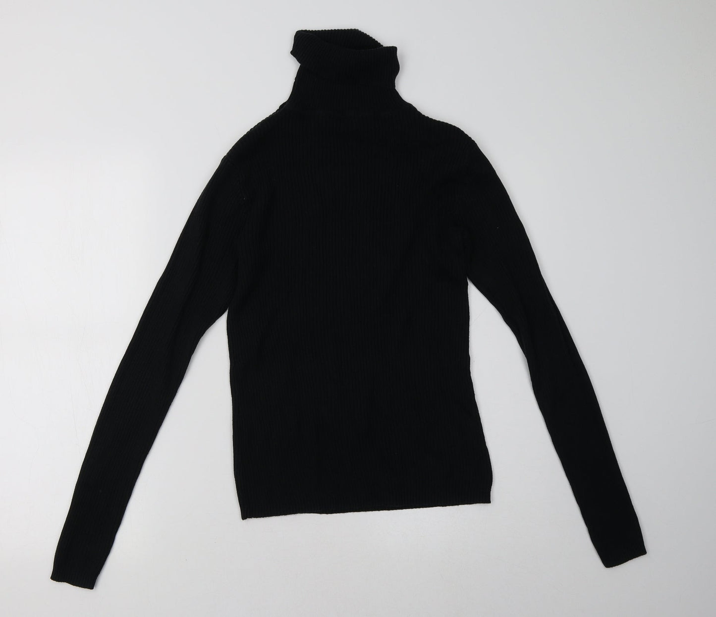 Select Womens Black   Pullover Sweatshirt Size 12