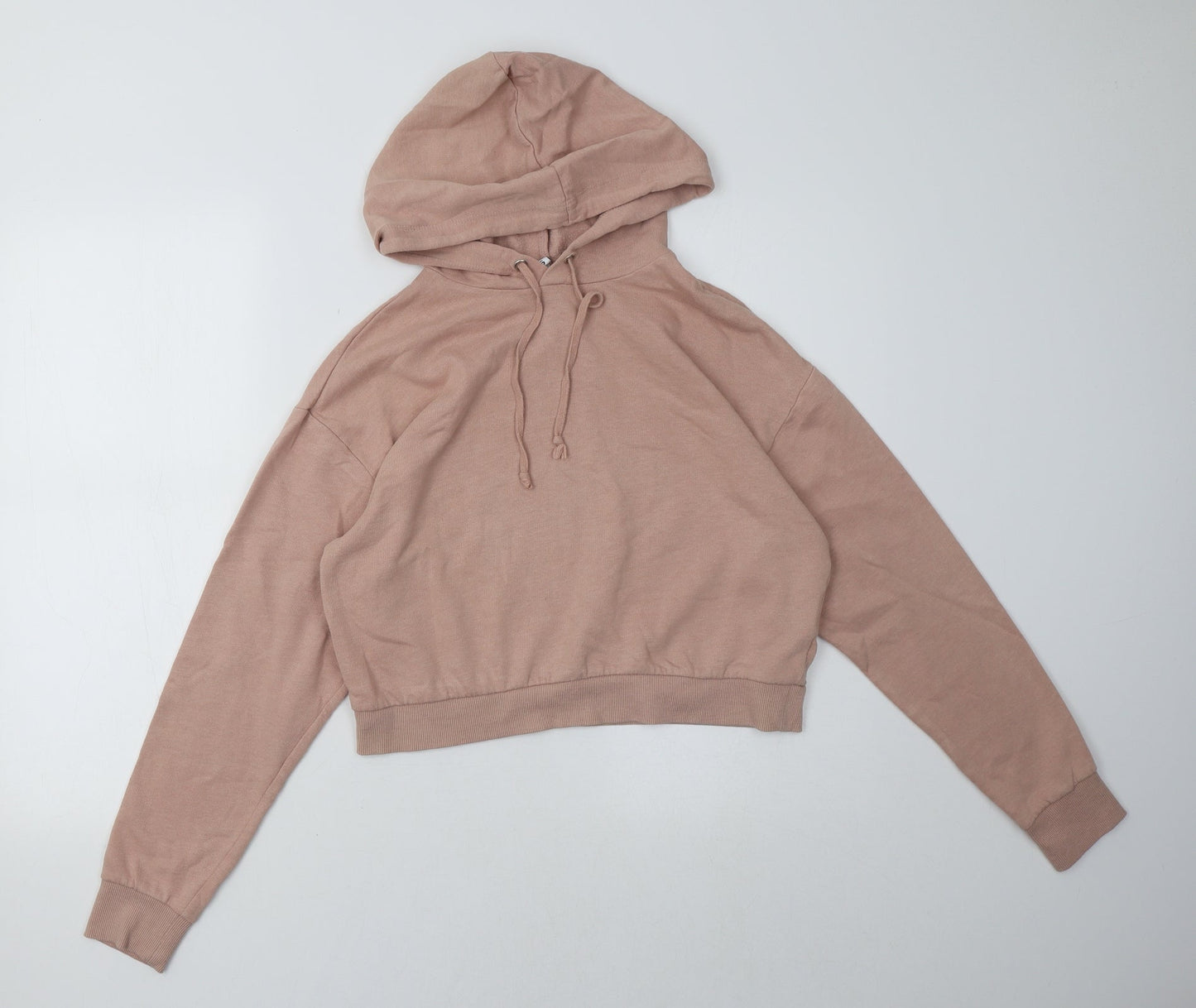 H&M Womens Pink   Pullover Hoodie Size S