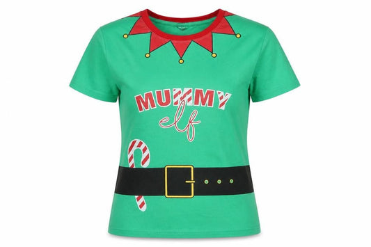 Womens UK Size 10 Avenue Green Basic T-Shirt