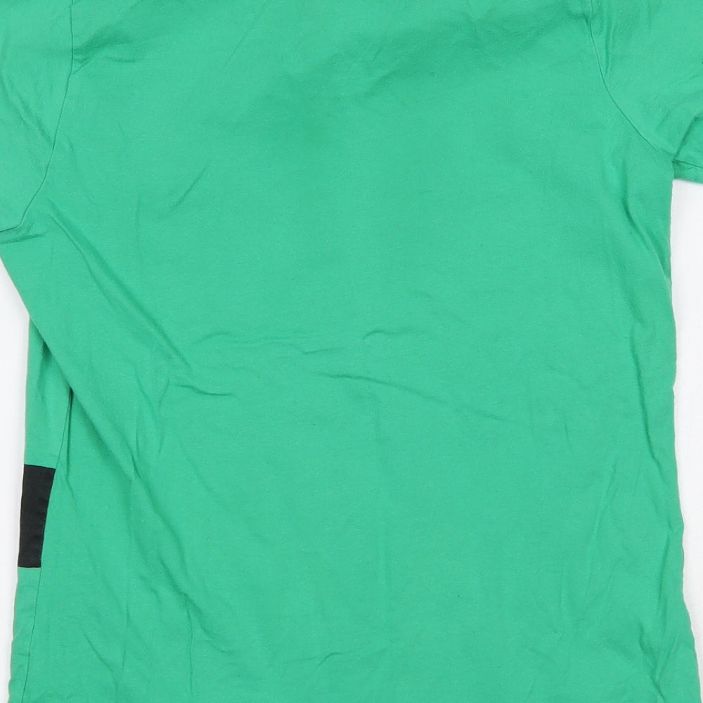 Avenue Womens Green   Basic T-Shirt Size 10  - christmas