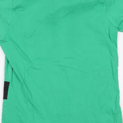 Avenue Womens Green   Basic T-Shirt Size 10  - christmas