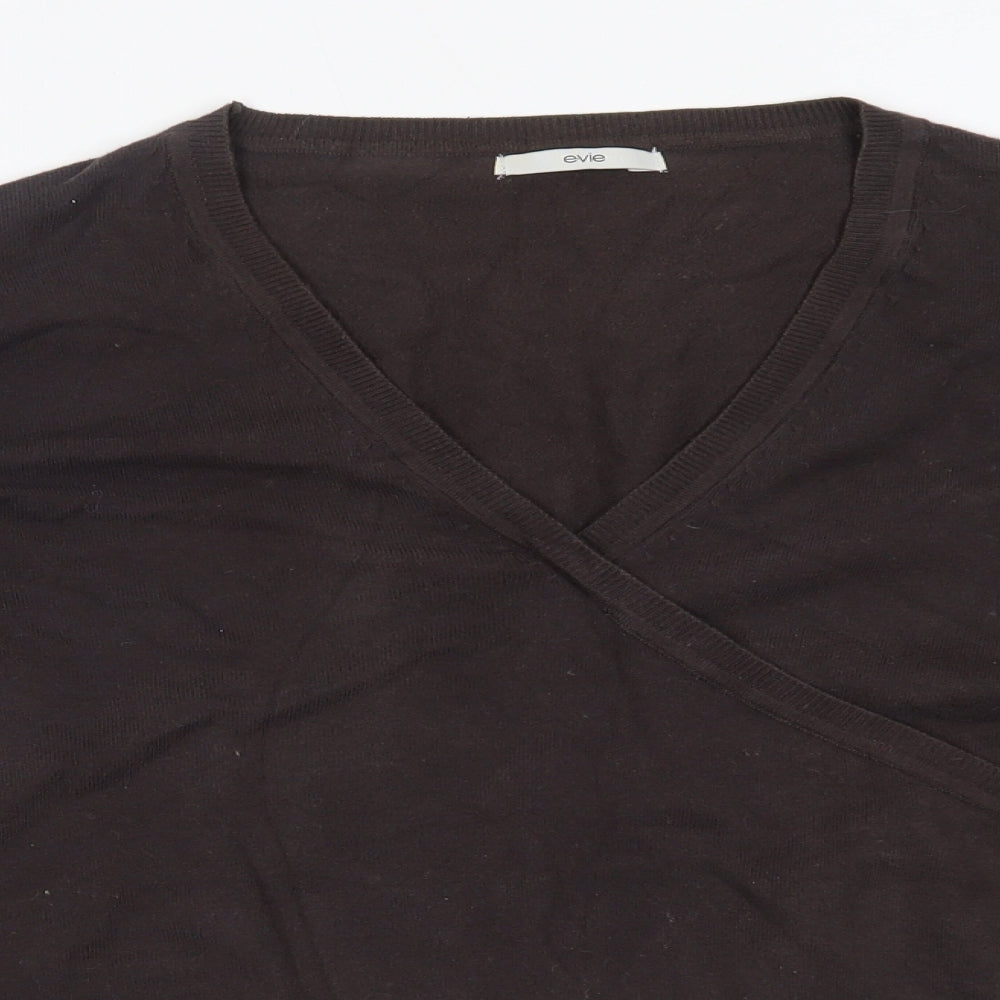 eVIE Womens Brown   Camisole Blouse Size 18