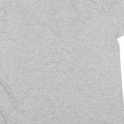 Preworn Mens Grey    T-Shirt Size M
