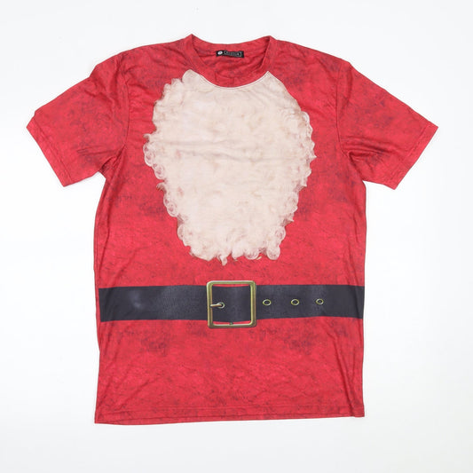 Avenue Mens Red    T-Shirt Size M