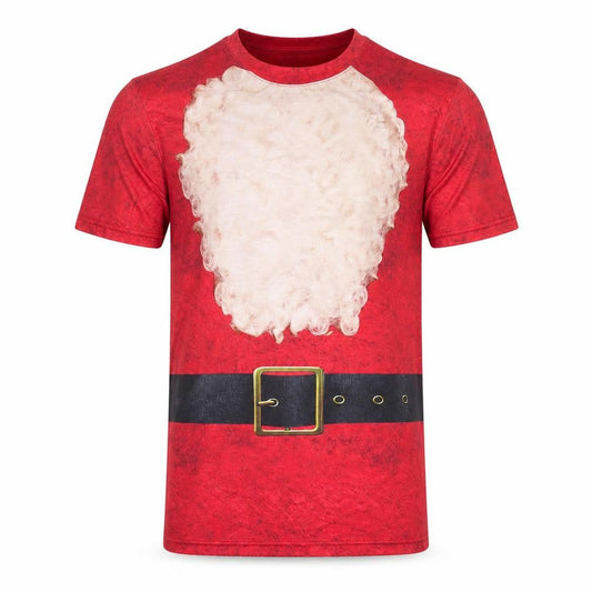 Front view of Avenue men’s red t-shirt, size M