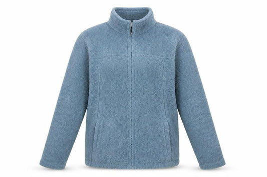 Front view of Holmewood women’s blue jacket, size M