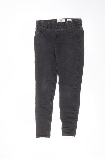 New Look Womens Black   Skinny Jeans Size 8 L24 in