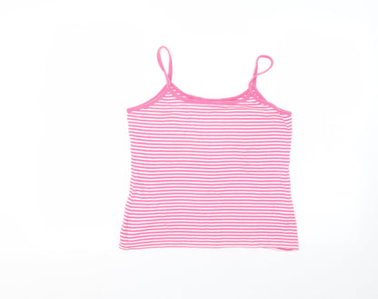 Womens UK Size 16 Essentials White Basic T-Shirt