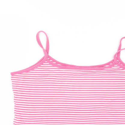 Womens UK Size 16 Essentials White Basic T-Shirt
